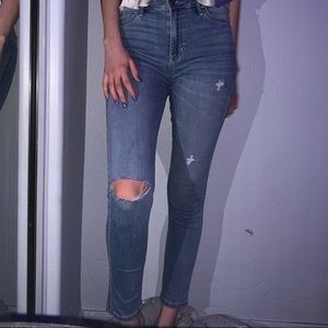 Hollister Ripped Skinny Denim Jeans